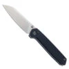 Defcon Button Lock Folding Knife Black Aluminum Handle 14C28N Sheepsfoot Plain Edge TD015BK -Knives Store DEFCON TD015BK 05 05911.1748615154