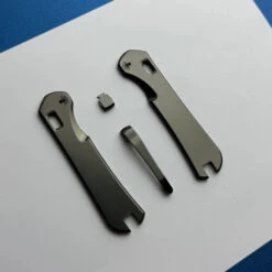 Piratech Scales Hand Satin DLC Titanium KHD02