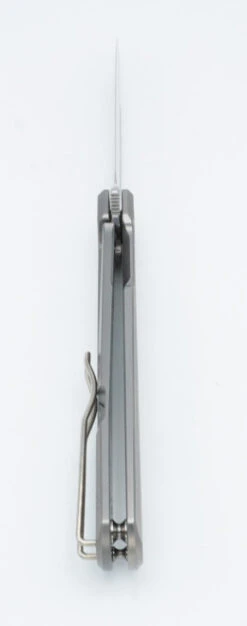 (Discontinued) WMK Exclusive Real Steel GFrame Flipper Folding Knife Titanium Handle Frame Lock Flipper S35VN Blade -Knives Store DSC01858 71135.1632764550