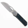 Divo Knives Stout V2 Arctic Blue Fatcarbon & Titanium Handle Stonewashed Vanax Blade Steel -Knives Store GROWLER V2 BLUE ARCTIC BLAST STONEWASH 05 09492.1708452547