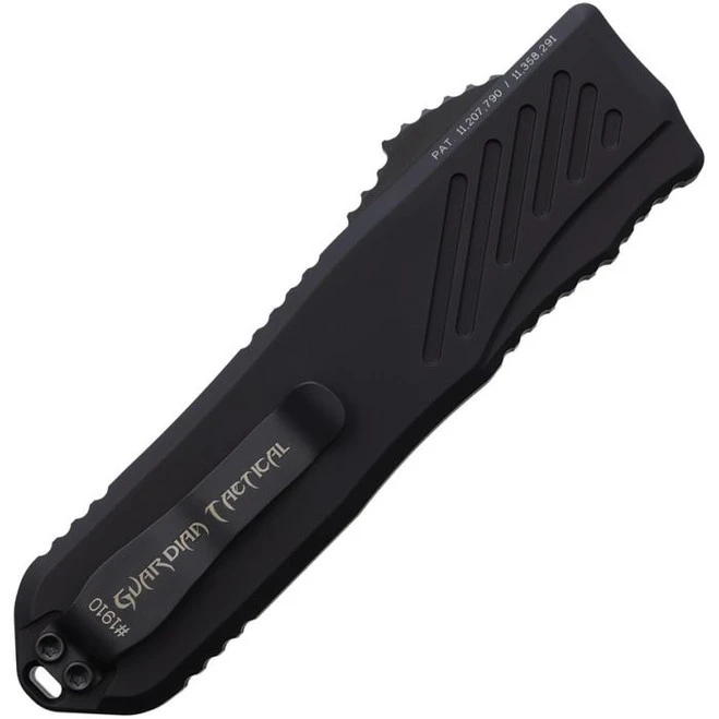Guardian Tactical Automatic Recon 035 G2 OTF Black MagnaCut Blade Black Aluminum Handle GT93111 4 Guardian Tactical Automatic Recon 035 G2 OTF Black MagnaCut Blade Black Aluminum Handle GT93111 - Image 2