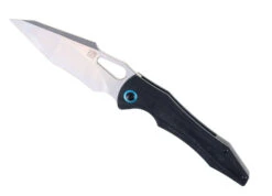 Discontinued WMK Exclusive Artisan Cutlery Great White Folding Knife Black Micarta Satin Blade 1841P-BK