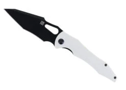 Discontinued WMK Exclusive Artisan Cutlery Great White Folding Knife White G10 DLC Coated Blade 1841P-BWH