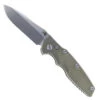 Hinderer Eklipse 3.5" Spearpoint Automatic Folding Knife Battle Green Handle Stonewashed Blade HK-EKL-SP-GRN -Knives Store HINDERER EKLIPSE SPEARPOINT BATTLE GREEN 05 49096 56009.1748532738