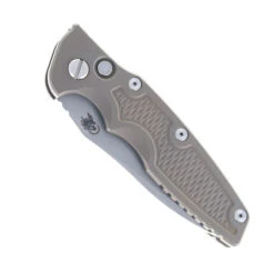 Hinderer Eklipse 3.5" Automatic Spearpoint Folding Knife Battle Bronze Handle Working Finish Blade -Knives Store HINDERER SPEARPOINT AUTO BATTLE BRONZE 01 88502.1749150226