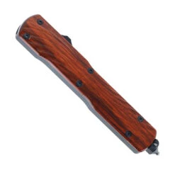 Hogue Counterstrike OTF Auto Knife Cocobolo Handle Magnacut Double Edge Plain 34891-LIM -Knives Store HOGUE 34891 LIM 01 57994 52129.1748453828