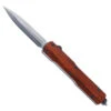 Hogue Counterstrike OTF Auto Knife Cocobolo Handle Magnacut Double Edge Plain 34891-LIM -Knives Store HOGUE 34891 LIM 05 78358 22956.1748453828