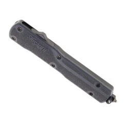 Hogue Sig Counterstrike 36972 OTF Auto Knife Grey Polymer Handle 20CV Drop Point Plain Black Blade -Knives Store HOGUE 36972 SIG COUNTERSTRIKE 01 93276.1749818626