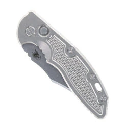 Rick Hinderer Knives XM-18 3.5" Bowie Blade Automatic Folding Knife Stonewashed Titanium And S45vn 9 Rick Hinderer Knives XM-18 3.5" Bowie Blade Automatic Folding Knife Stonewashed Titanium And S45vn -Knives Store Hinderer HK XM 18 AUTO BOWIE SWWF01 14499 47627.1749147843