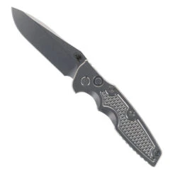 Hinderer Automatic Eklipse 3.5" Spear Point S45VN Pocket Knife Stonewashed Titanium Handle RH-EKLIPSE-SP-SW