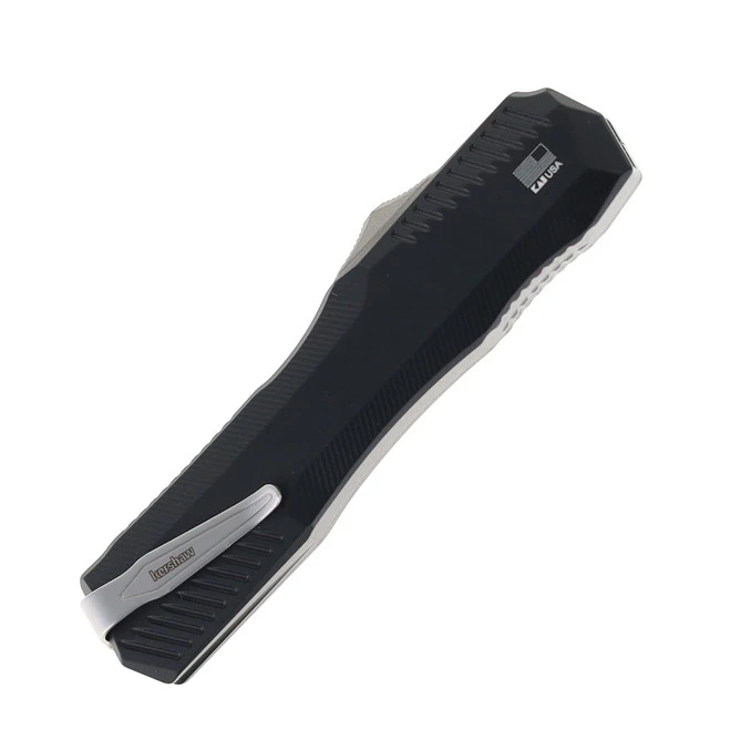 Kershaw Livewire USA Automatic OTF Black Aluminum Handle MagnaCut Spear Point Stonewashed Blade 9000USA 6 Kershaw Livewire USA Automatic OTF Black Aluminum Handle MagnaCut Spear Point Stonewashed Blade 9000USA - Image 4