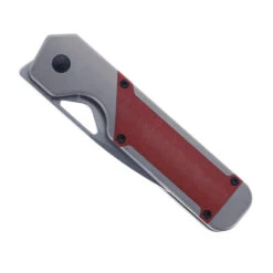 WMK Exclusive Kizer Militaw Pocket Knife Jonathan Style Titanium & Red Micarta Handle 154CM Steel Ki3634E2 -Knives Store KIZER MILITAW RED MICARTA 01 61789.1712852608