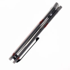 WMK Exclusive Kizer Militaw Pocket Knife Jonathan Style Titanium & Red Micarta Handle 154CM Steel Ki3634E2 -Knives Store KIZER MILITAW RED MICARTA 06 86232.1712852608