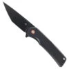 Klaken Knives Virex Folding Knife Black G10 Handle D2 Tanto Plain Black Blade J147-Virex-Black G10-Tanto -Knives Store KLAKEN J147 t black blade 05 77402.1753732570