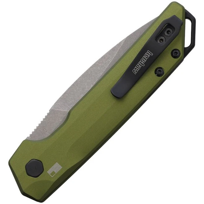 Kershaw Automatic Launch Iridium Olive Folding Knife Stonewash Magnacut KS7038OL 4 Kershaw Automatic Launch Iridium Olive Folding Knife Stonewash Magnacut KS7038OL - Image 2