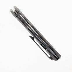 KB Knives Vagrant Folding Knife Blue Flame Inlay Titanium Handle S35VN Blade KB284H -Knives Store KUBEY KBKB284H 02 39512.1743092102