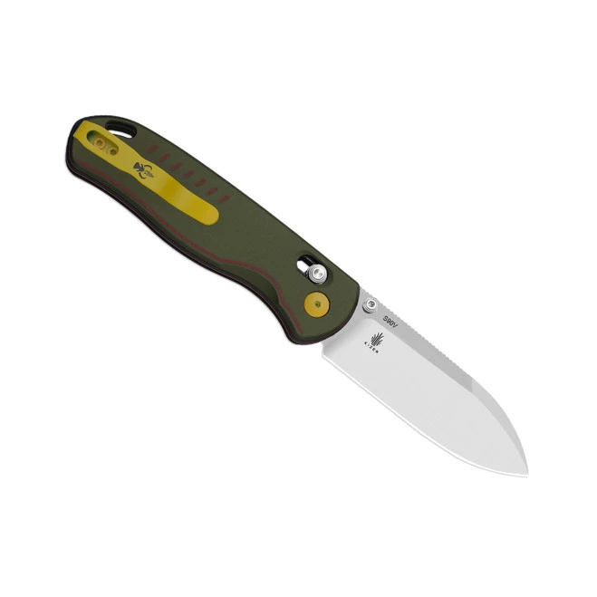 Movie Themed WMK Exclusive Kizer Drop Bear Folding Knife Green Aluminum Handle S90V Blade Ki3619E4 4 Movie Themed WMK Exclusive Kizer Drop Bear Folding Knife Green Aluminum Handle S90V Blade Ki3619E4 - Image 2