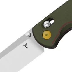 Movie Themed WMK Exclusive Kizer Drop Bear Folding Knife Green Aluminum Handle S90V Blade Ki3619E4 -Knives Store Ki3619E45 72256.1757351778