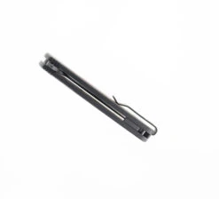 LuvThemKnives Rezult Button Lock, Finger Flicker & Flipper Pocket Knife Titanium Handle Burgundy G10 Inlay 20CV Steel LTK-609-1 -Knives Store LTK Rezult 05 52155.1691170665