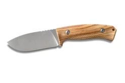 Lionsteel M3 Fixed Blade Knife Olive Wood Handle Niolox Plain Edge Satin Finish M3 UL -Knives Store LUL 2 79244.1682610922