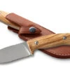 Lionsteel M3 Fixed Blade Knife Olive Wood Handle Niolox Plain Edge Satin Finish M3 UL -Knives Store LUL 66574.1682610922