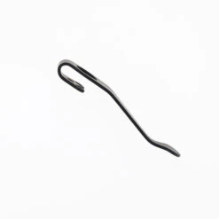 Lynch Spyderco Standard Clip Blacksmith Finish -Knives Store LYNCH CL SPY STD BLK SMT 02 41087.1728668604