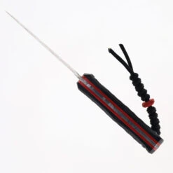 Max Tkachuk Custom Beshket Sheepsfoot Flat Grind Fixed Blade Knife Black/Red G10 Red Sheath 9 Max Tkachuk Custom Beshket Sheepsfoot Flat Grind Fixed Blade Knife Black/Red G10 Red Sheath -Knives Store MAX TKACHUK MAX 3 04 89960.1715625582