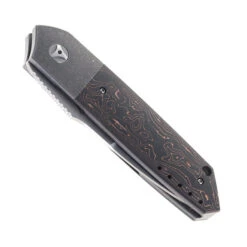 Mechforce Carey Collba Roadster Folding Knife Copper Carbon Fiber Handle M390 Plain Edge 10 Mechforce Carey Collba Roadster Folding Knife Copper Carbon Fiber Handle M390 Plain Edge -Knives Store MECHFORCE roadster COPPER CF dune 01 45998.1742839078