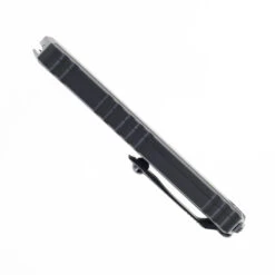 Microtech Cypher II OTF Automatic Knife Natural Clear Handle Black Dagger Standard 1242-1NC -Knives Store MICROTECH CYPHER D E 1242 1 NC 02 86730.1758045463