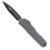 Microtech Cypher II OTF Automatic Knife Natural Clear Handle Black Dagger Standard 1242-1NC -Knives Store MICROTECH CYPHER D E 1242 1 NC 05 42102.1758045463