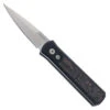 Pro-Tech Godson Automatic Knife Black /Copper Aluminum Carbon Fiber Handle 20CV Spear Point Plain Edge 7210 Livewire 20CV