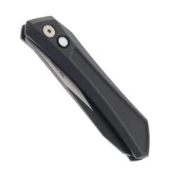 Pro-Tech Oligarch Automatic Knife Black Aluminum Handle Magnacut Sheepsoot Plain Edge Black/Satin Finish DS103-LTD -Knives Store PROTECH DS103 LRD OLIGARCH AUTO 01 92814.1756138493