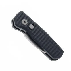 Pro-Tech Runt 5 Auto Knife Black Aluminum Handle Magnacut Whancliffe Plain Edge Stonewash Finish R5305 -Knives Store PROTECH R5305 RUNT 5 01 36946.1749576902