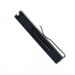 Pro-Tech Runt 5 Auto Knife Black Aluminum Handle Magnacut Whancliffe Plain Edge Stonewash Finish R5305 -Knives Store PROTECH R5305 RUNT 5 04 46928.1749576903