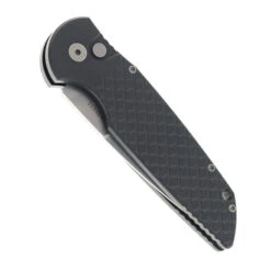 Pro-Tech Tactical Response TR-3 X1 Automatic Knife Black Aluminum Handle Magnacut Plain Edge Stonewash Finish TR-3 X1 SW MC -Knives Store PROTECH TR 3 X1 SW MC 01 46320.1756143631