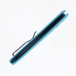 Pro-Tech Oligarch Sinkervich Auto Knife Tiffany Blue Aluminum Handle Magnacut Sheepsfoot Plain Black DLC Blade DS103 T. Blue -Knives Store PROTECH ds103 t. blue OLIGARCH 02 39222.1749060339