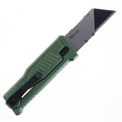 Reate Exo-U Utility Knife Green Aluminum Diamond -Knives Store REATE EXO U ALUMINUM GREEN DIAMOND 05 91901.1727291619