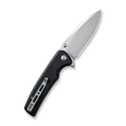 Sencut Sachse Folding Knife Black G10 Handle 9Cr18MoV Drop Point Plain Edge Satin Finish S21007-5 -Knives Store S21007 5 Sachse 2 08527.1683227425