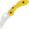Spyderco Dragonfly 2 Salt Folding Knife Yellow FRN Handle H2 Serrated Edge C28SYL2HB 1 Spyderco Dragonfly 2 Salt Folding Knife Yellow FRN Handle H2 Serrated Edge C28SYL2HB -Knives Store SC28SYL2HB 67232.1716313429