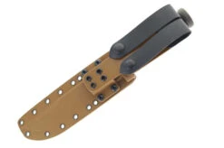 Spartan Blades Fixed Blade Knife Black Kraton Handle Magnacut Plain Edge Coyote Kydex Sheath SB54BKBKKYTN -Knives Store SPARTAN BLADES SB54BKBKKYTN 02 96353.1747240383