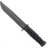Spartan Ka-Bar Fixed Blade Knife Black Handle Magnacut Clip Point Plain Black Blade Kydex Sheath -Knives Store SPARTAN BLADES SF54BKBKKYBK 03 74239.1692727266