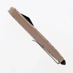 Tekto Mirage OTF Auto Knife Desert Camo Aluminum Handle D2 Dagger Plain Edge 10SS_007R_2111 -Knives Store TEKTO DESERT CAMO MIRAGE 02 84301 43717.1748622893