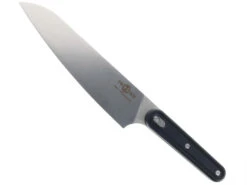 Two Sun Chef Fixed Blade Knife Black Nylon Fiberglass Handle 14C28N Plain Edge TS866-Black