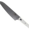 Two Sun Chef Fixed Blade Knife White Nylon Fiberglass Handle 14C28N Plain Edge TS866-White -Knives Store TWOSUN 866 WHITE 02 99087.1717181307