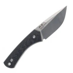 TwoSun Micro Fixed Blade Knife Carbon Fiber Handle M390 Drop Point Plain Edge TS265-M3 -Knives Store TWOSUN TS265 M390 05 16013.1746102828