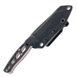 Two Sun Micro Mini Fixed Blade Knife Black G10 Handle D2 Plain Edge TS466 -Knives Store TWOSUN TS466 D2 01 45172.1712767655