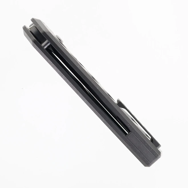 TwoSun TS553-14C28N-SW Folding Knife 14C28N Stonewash Blade TC4 Titanium Handle 7 TwoSun TS553-14C28N-SW Folding Knife 14C28N Stonewash Blade TC4 Titanium Handle - Image 5