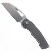 TwoSun Folding Knife Gray Titanium Handle 14C28N Plain Edge Stonewash Finish TS559-Gray -Knives Store TWOSUN TS556 14C28N SANDWASHED 01 40759.1755715483