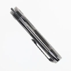 TwoSun Folding Knife Gray Titanium Handle 14C28N Plain Edge Stonewash Finish TS559-Gray -Knives Store TWOSUN TS556 14C28N SANDWASHED 04 90686.1755715483