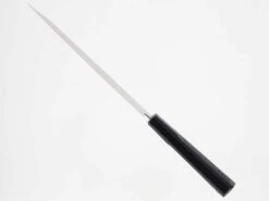 TwoSun Fixed Blade Kitchen Chef Knife Black Nylon Fiberglass Handle 14C28N Plain Edge TS909-BK -Knives Store TWOSUN TS909 14C28N 02 96878.1754072233